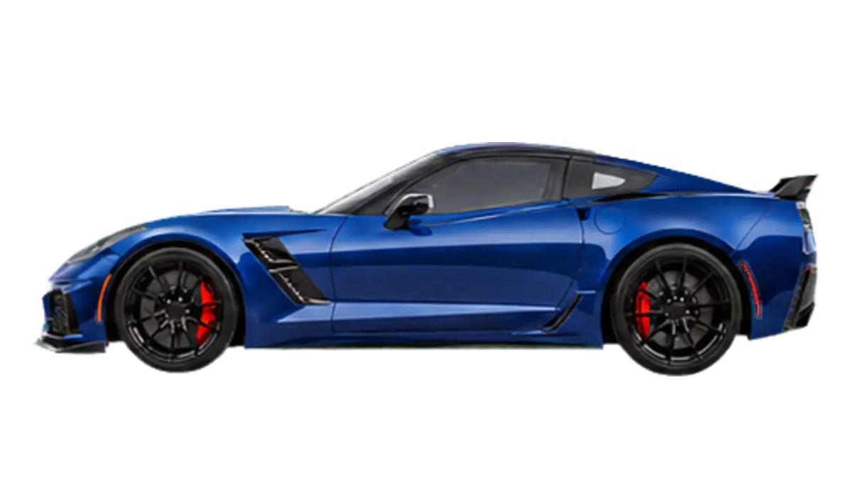 American Apex C7 Corvette driver-side vehicle profile